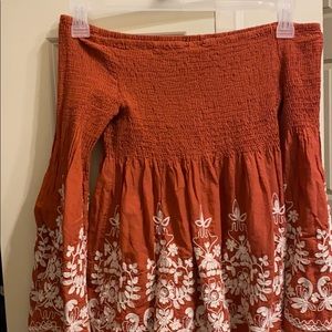 Super cut crop top off the shoulders!!